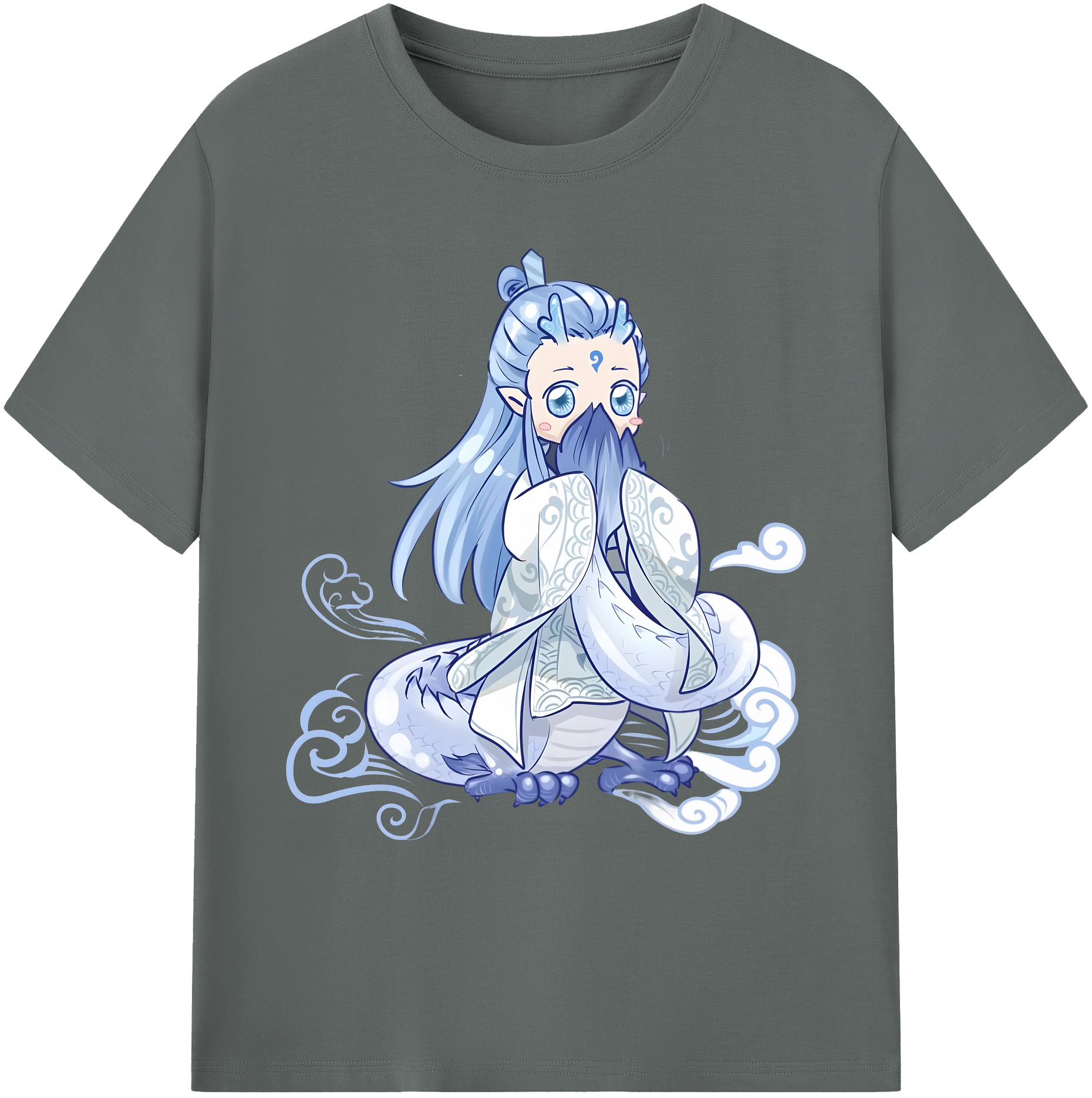 （画像用） Ne Zha 2 ナタ 魔童の大暴れ 綿100％ メンズ半袖Tシャツ｜肌触りやわらか＆通気性